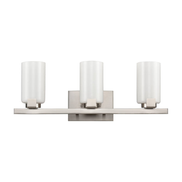 Atlas Dressler 22'' Wide 3-Light Vanity Light – Stylishly Illuminate Your Bathroom with Modern Elegance Brushed Nickel WL11282-NK