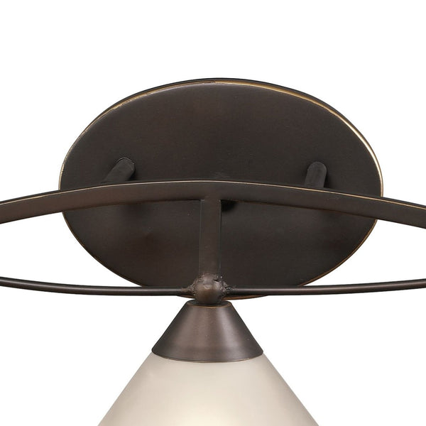 Atlas Elysburg Contemporary 2-Light Vanity Light Fixture - Elegant Design for Modern Bathrooms & Spaces Oil Rubbed Bronze 25'' WL11289-BZ