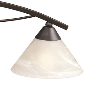 Atlas Elysburg Contemporary 2-Light Vanity Light Fixture - Elegant Design for Modern Bathrooms & Spaces Oil Rubbed Bronze 25'' WL11289-BZ