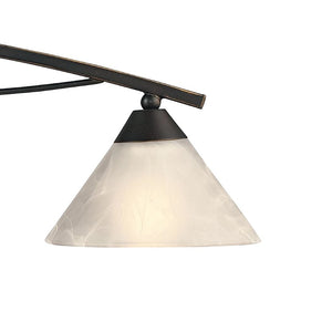 Atlas Elysburg Contemporary 2-Light Vanity Light Fixture - Elegant Design for Modern Bathrooms & Spaces Oil Rubbed Bronze 36'' WL11290-BZ