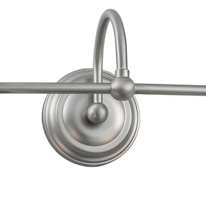 Atlas Emily 11.5'' Wide 2-Light Vanity Light Fixture - Timeless Elegance for Your Bathroom Decor Brushed Nickel WL11291-NK