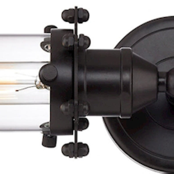 Atlas Fulton 20'' Wide 2-Light Vanity Fixture - Industrial-Style with Modern Design for Any Bathroom Decor Oil Rubbed Bronze WL11306-BZ