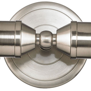 Atlas Fulton 20'' Wide 2-Light Vanity Fixture - Industrial-Style with Modern Design for Any Bathroom Decor Satin Nickel WL11306-NK
