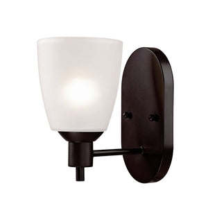 Atlas Jackson Modern 3-Light Vanity Fixture with Tulip Glass Shades for Elegant Bathroom Illumination Oil Rubbed Bronze 5'' WL11342-BZ
