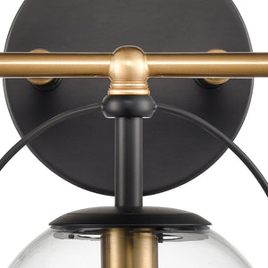 Atlas Langford 3-Light Vanity Light Fixture - Vintage Charm Meets Modern Design for Stylish Spaces Satin Brass 24'' WL11358-BS