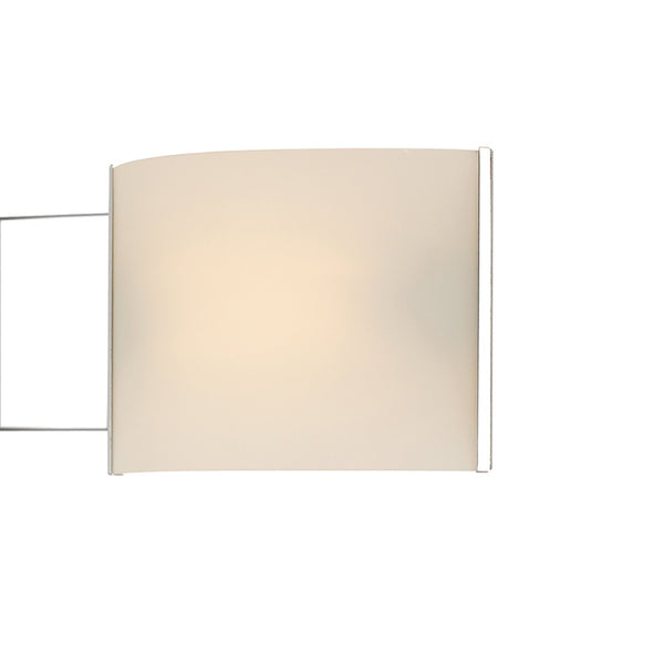 Atlas Pannelli 4-Light Vanity Fixture - Elegant Glass Shades in Durable Brushed Metal for Modern Spaces Chrome WL11394-CH