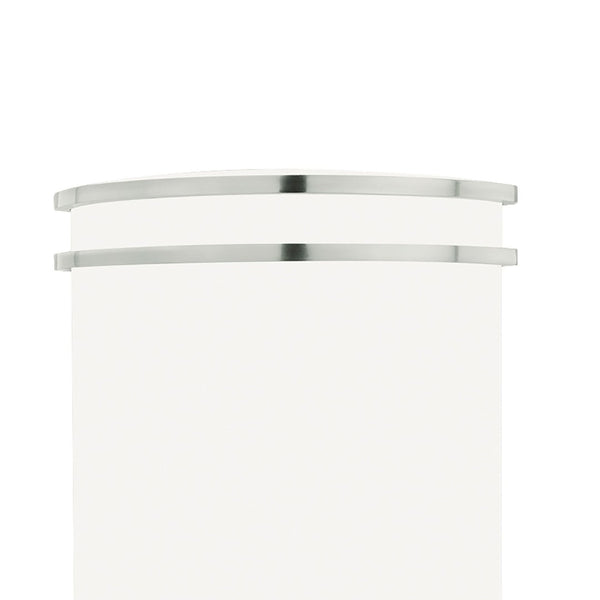 Atlas Parallel 10.6" High 1-Light Sconce - Modern Brushed Nickel Fixture for Soft, Ambient Illumination WL11396-NK