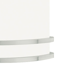 Atlas Parallel 10.6" High 1-Light Sconce - Modern Brushed Nickel Fixture for Soft, Ambient Illumination WL11396-NK