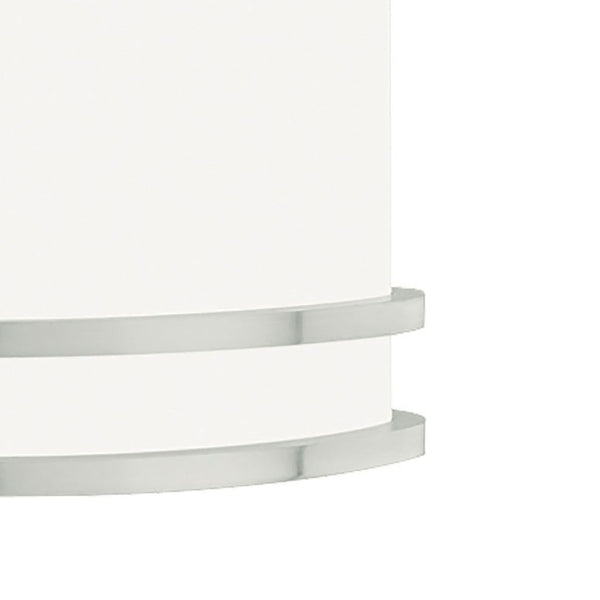 Atlas Parallel 10.6" High 1-Light Sconce - Modern Brushed Nickel Fixture for Soft, Ambient Illumination WL11396-NK