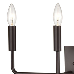 Atlas Park Slope 3-Light Vanity Fixture - Transitional Elegance for Stylish Bathroom Illumination Oil Rubbed Bronze 18.5'' WL11398-BZ