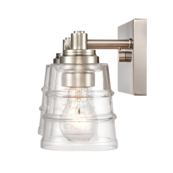 Atlas Pulsate 2-Light Vanity Light - Modern Minimalist Design for Chic Bathroom Illumination and Style Satin Nickel 13'' WL11416-NK
