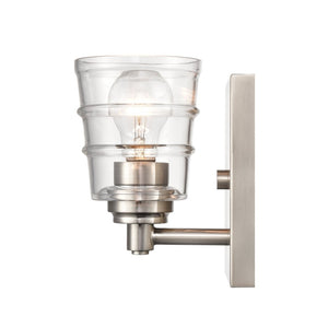 Atlas Pulsate 2-Light Vanity Light - Modern Minimalist Design for Chic Bathroom Illumination and Style Satin Nickel 4.5'' WL11418-NK