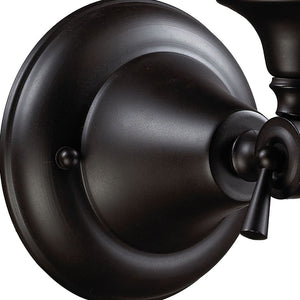 Atlas Quinton 12'' High 1-Light Sconce - Elegant Victorian-Style Oiled Bronze Wall Fixture for Classic Charm WL11419-BZ