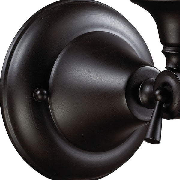 Atlas Quinton 12'' High 1-Light Sconce - Elegant Victorian-Style Oiled Bronze Wall Fixture for Classic Charm WL11419-BZ