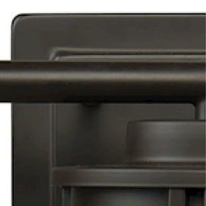 Atlas Ravendale 2-Light Vanity Light Fixture - Contemporary Design with Cylindrical Glass Shades, Ideal for Style Oil Rubbed Bronze 20'' WL11421-BZ