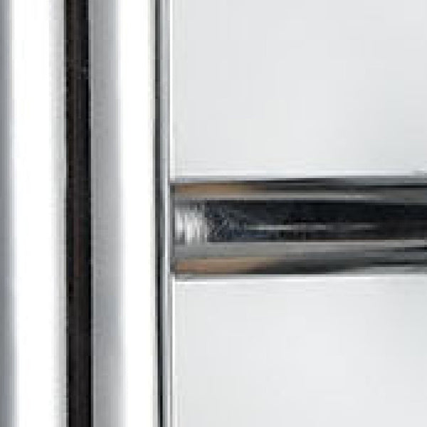 Atlas Tristen Wall Sconce Light - Modern Cylindrical White Glass Shade for Elegant Indoor Spaces Chrome 20'' WL11467-CH