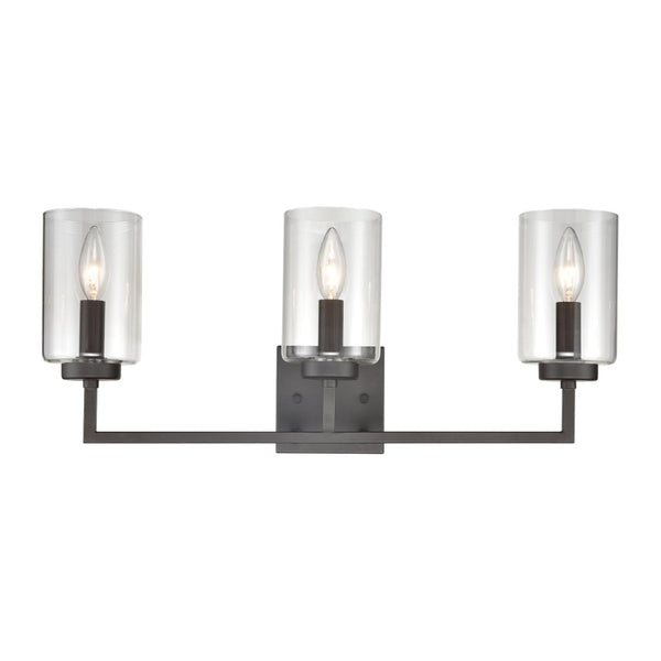Atlas West End 2-Light Vanity Light Fixture - Elegant Transitional Design for Modern Bathrooms & Hallways Oil Rubbed Bronze 23'' WL11476-BZ