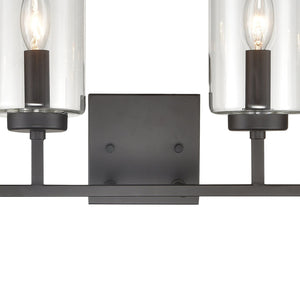 Atlas West End 2-Light Vanity Light Fixture - Elegant Transitional Design for Modern Bathrooms & Hallways Oil Rubbed Bronze 29.75'' WL11477-BZ