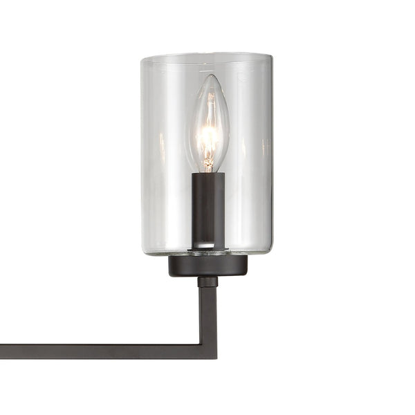 Atlas West End 2-Light Vanity Light Fixture - Elegant Transitional Design for Modern Bathrooms & Hallways Oil Rubbed Bronze 29.75'' WL11477-BZ