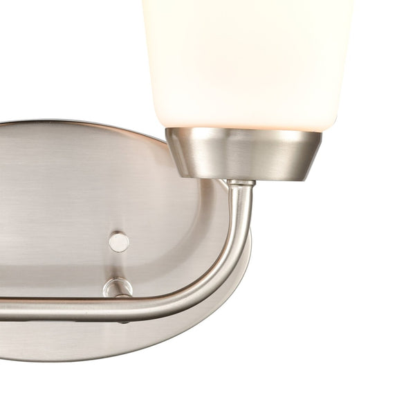 Atlas Winslow 12.5'' Wide 2-Light Vanity Fixture - Timeless Design for Elegant Bathroom Lighting Solutions Brushed Nickel WL11481-NK