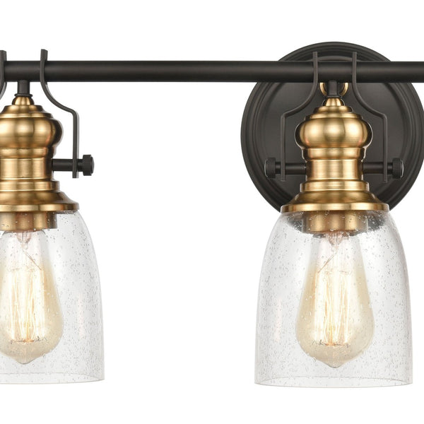 Atlas Chadwick 1-Light Sconce: Industrial Elegance for Stylish Indoor Lighting in Modern Spaces Oil Rubbed Bronze 23'' WL11557-BZ