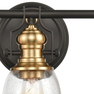 Atlas Chadwick 1-Light Sconce: Industrial Elegance for Stylish Indoor Lighting in Modern Spaces Oil Rubbed Bronze 23'' WL11557-BZ