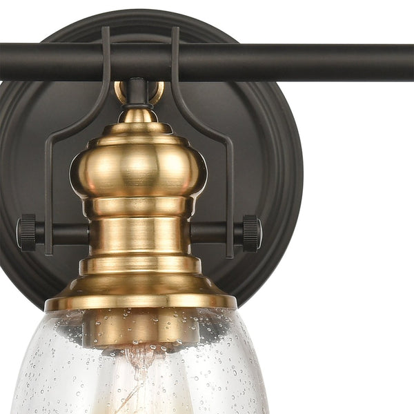 Atlas Chadwick 1-Light Sconce: Industrial Elegance for Stylish Indoor Lighting in Modern Spaces Oil Rubbed Bronze 23'' WL11557-BZ