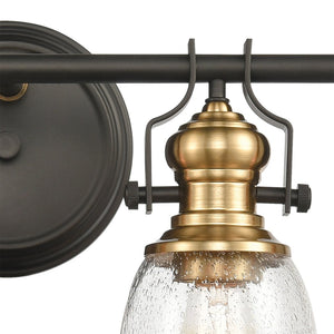 Atlas Chadwick 1-Light Sconce: Industrial Elegance for Stylish Indoor Lighting in Modern Spaces Oil Rubbed Bronze 32'' WL11558-BZ