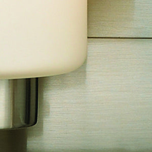 Atlas Dawson 10" High 1-Light Wall Sconce - Elegant Transitional Design with Soft White Glass Shade Brushed Nickel 23'' WL11583-NK