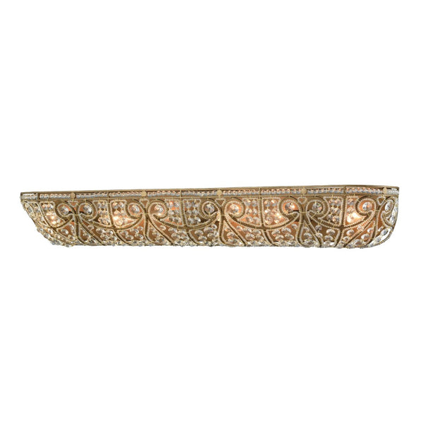Atlas Elizabethan 4-Light Vanity Light Fixture - Timeless Elegance for Bathrooms and Dressing Areas Dark Bronze 36'' WL11594-BZ