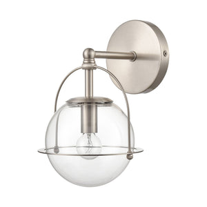 Atlas Langford 3-Light Vanity Light Fixture - Vintage Charm Meets Modern Design for Stylish Spaces Satin Nickel 6'' WL11650-NK