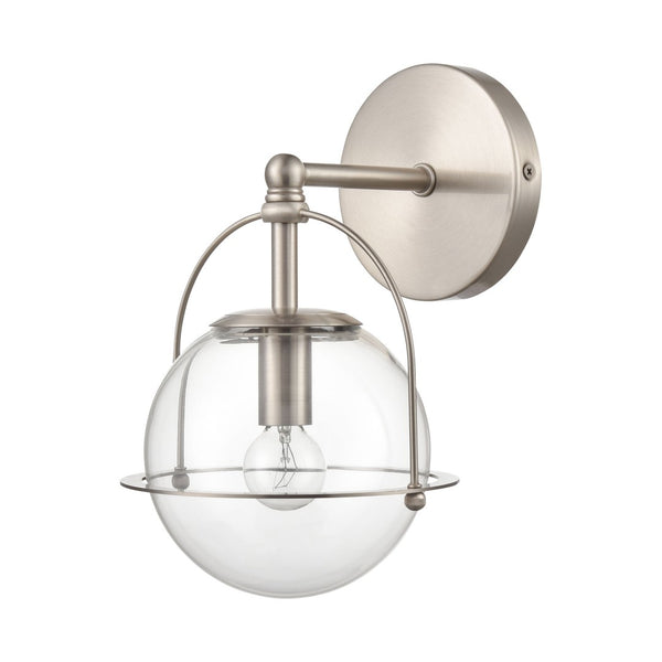 Atlas Langford 3-Light Vanity Light Fixture - Vintage Charm Meets Modern Design for Stylish Spaces Satin Nickel 6'' WL11650-NK