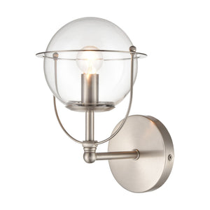Atlas Langford 3-Light Vanity Light Fixture - Vintage Charm Meets Modern Design for Stylish Spaces Satin Nickel 6'' WL11650-NK