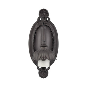 Atlas Mix-N-Match 11-Inch High Single-Light Sconce for Customizable Glass Shades - Elegant Indoor Lighting Tiffany Bronze 5'' WL11665-BZ