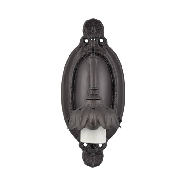 Atlas Mix-N-Match 11-Inch High Single-Light Sconce for Customizable Glass Shades - Elegant Indoor Lighting Tiffany Bronze 5'' WL11665-BZ