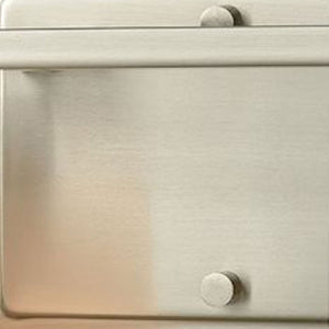 Atlas Summit Place 1-Light Wall Sconce - Transitional Design with Soft Glass Shade for Warm Indoor Lighting Brushed Nickel 12'' WL11704-NK