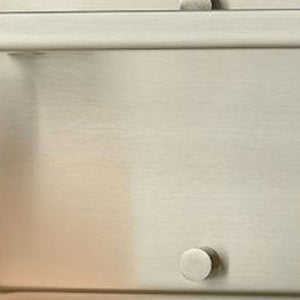 Atlas Summit Place 1-Light Wall Sconce - Transitional Design with Soft Glass Shade for Warm Indoor Lighting Brushed Nickel 29'' WL11706-NK