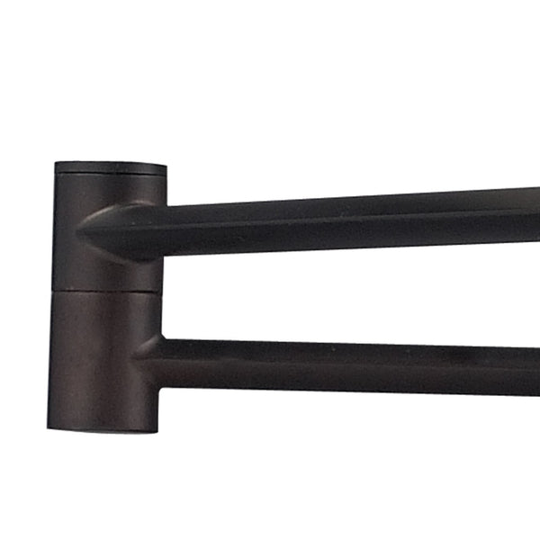 Atlas Swingarms 13'' High 1-Light Sconce - Articulating Aged Bronze Fixture for Stylish Indoor Lighting WL11707-BZ