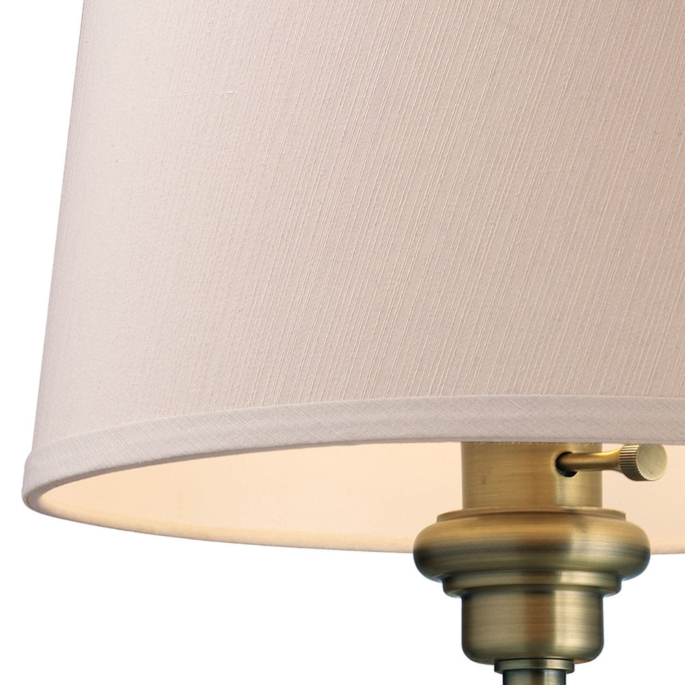 Atlas Westbrook 14.5'' High Swing-Arm Sconce - Elegant Adjustable Lighting for Modern & Classic Spaces Antique Brass WL11719-BS
