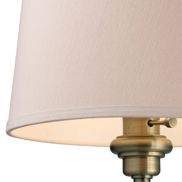 Atlas Westbrook 14.5'' High Swing-Arm Sconce - Elegant Adjustable Lighting for Modern & Classic Spaces Antique Brass WL11719-BS