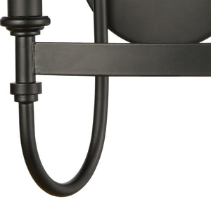 Atlas Wickshire 14" 2-Light Sconce - Sleek Matte Black Design for Modern and Transitional Interiors WL11720-BK