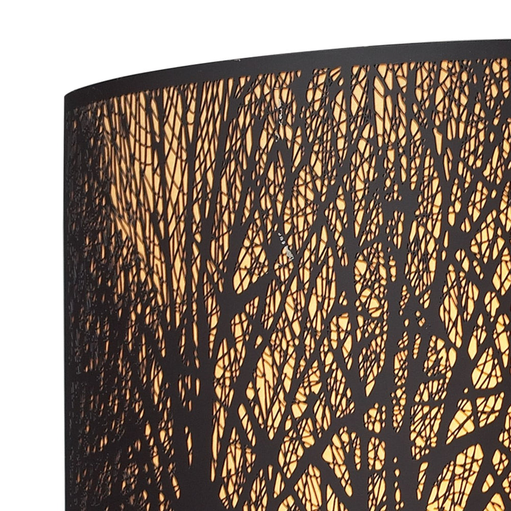 Atlas Woodland Sunrise 2-Light Wall Sconce - Aged Bronze, Nature-Inspired Design for Cozy Indoor Spaces WL11722-BZ