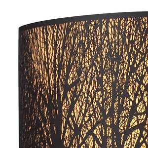 Atlas Woodland Sunrise 2-Light Wall Sconce - Aged Bronze, Nature-Inspired Design for Cozy Indoor Spaces WL11722-BZ