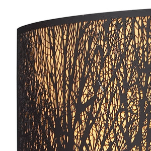 Atlas Woodland Sunrise 2-Light Wall Sconce - Aged Bronze, Nature-Inspired Design for Cozy Indoor Spaces WL11722-BZ
