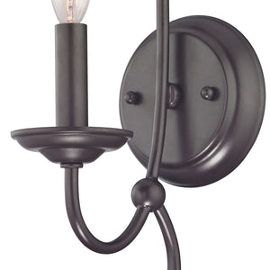 Atlas Montgomery 12'' High 1-Light Wall Sconce - Transitional Oil Rubbed Bronze for Timeless Elegance WL11730-BZ