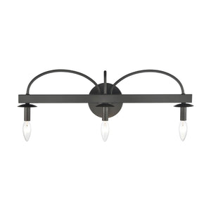 Atlas Williamson Vanity Light Fixture - Refined Traditional Design for Elegant Indoor Spaces & Versatile Style Black 24'' WL11735-BK
