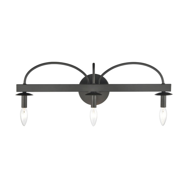 Atlas Williamson Vanity Light Fixture - Refined Traditional Design for Elegant Indoor Spaces & Versatile Style Black 24'' WL11735-BK