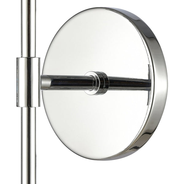 Atlas Forma 21" High 2-Light Sconce - Modern Crystal Design with Polished Chrome Finish for Elegant Lighting WL11736-CH