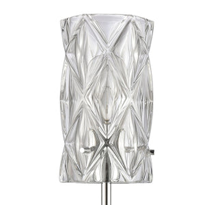 Atlas Forma 24'' High 1-Light Polished Chrome Sconce - Stunning Crystal Column for Modern Elegance WL11737-CH