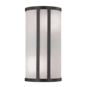 Atlas Bella 2-Light Vanity Light - Elegant Traditional Design with Soft White Glass Shades for Modern Spaces Oil Rubbed Bronze 8'' WL11742-BZ